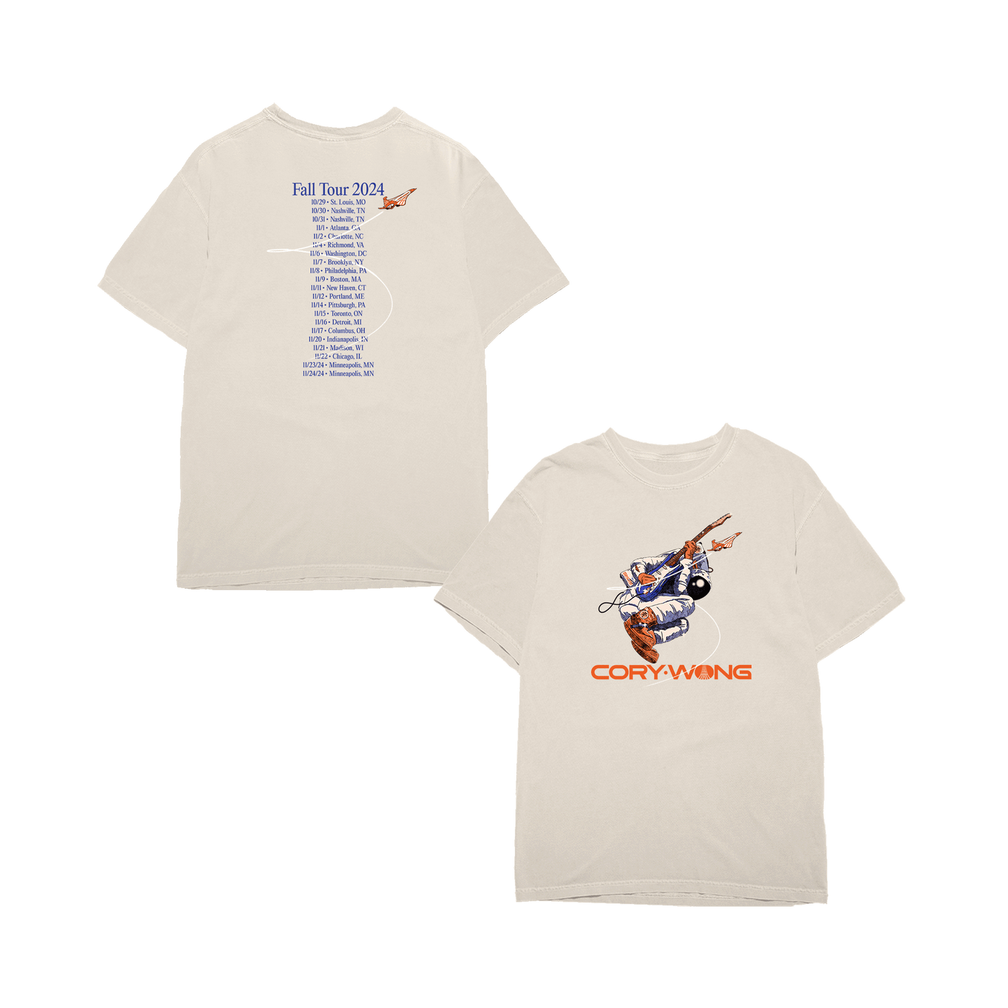 Space Guitar Tour Tee 2024