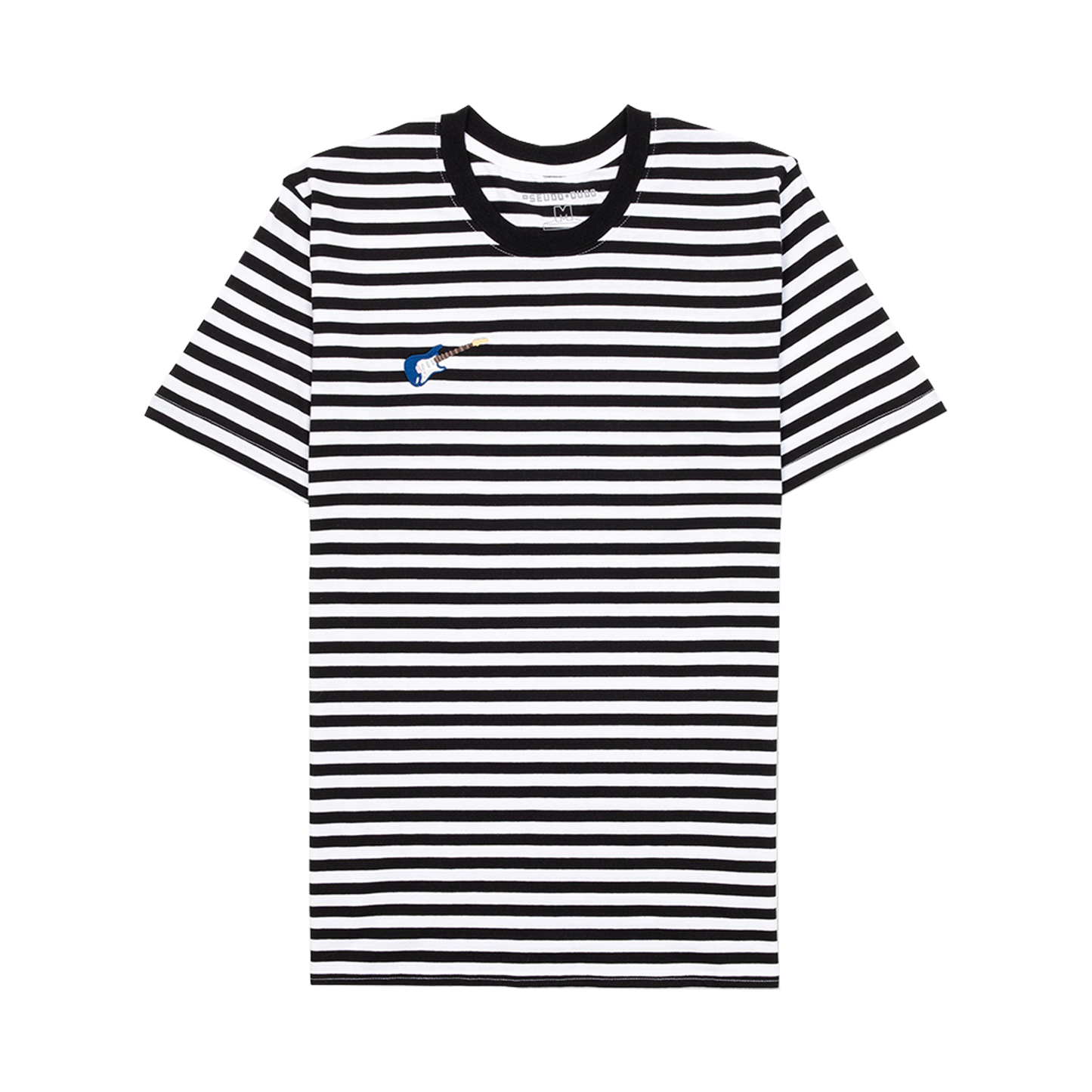 Cory Wong Black and White Striped T-Shirt